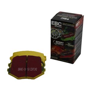 Plaquettes de frein MX5 EBC Yellowstuff avant pour 1,6 l ou 1,8 l NBFL avec châssis sport à partir de 2002