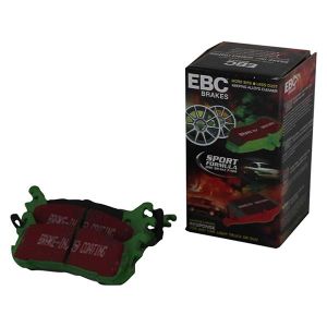 Plaquettes de frein MX5 EBC « Greenstuff » arrière pour 1,6 l ou 1,8 l NBFL avec châssis sport à partir de 2002