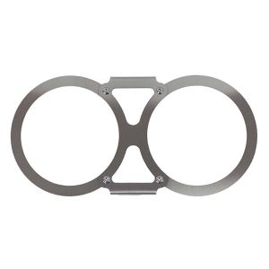 Insert de porte-gobelet MX5 en acier inoxydable (poli) - Jass Performance