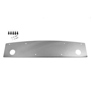 Plaque de protection de radiateur MX5 en acier inoxydable et ABS (poli) - Jass Performance