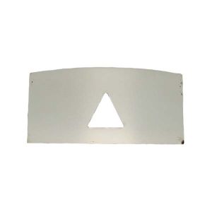 Plaque de recouvrement en acier inoxydable MX5 pour feux de signalisation