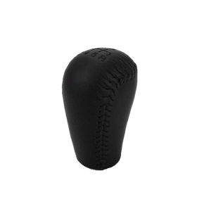 Levier de vitesses MX5 en cuir noir (6 vitesses)