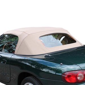Capote MX5 - tissu avec vitre Premium (beige)