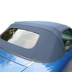 MX5 Softtop - tissu avec fenêtre en verre (bleu)