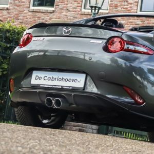 Échappement double MX5 en acier inoxydable avec diffuseur
