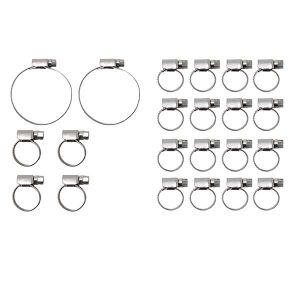 MX5 Jeu de colliers de serrage pour tuyaux d'aspiration NB et NBFL
