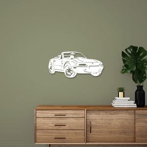 MX5 Décoration murale NA (70*31cm) Blanc