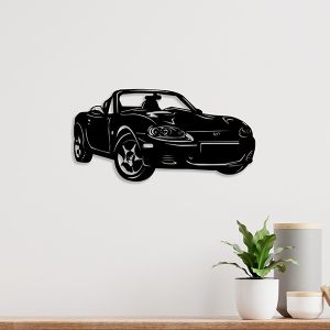Décoration murale MX5 NBFL (48 × 21 cm) Noir