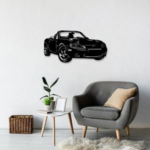 Décoration murale MX5 NBFL (70 × 31 cm) Noir