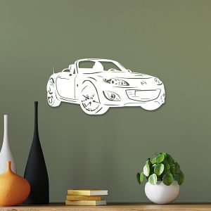 MX5 Décoration murale NCFL (48*21cm) Blanc