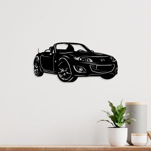 MX5 Décoration murale NCFL (48*21cm) Noir