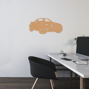 MX5 Décoration murale NCFL (70*31cm) Bois