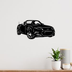 MX5 Décoration murale NCFLFL (48*21cm) Noir