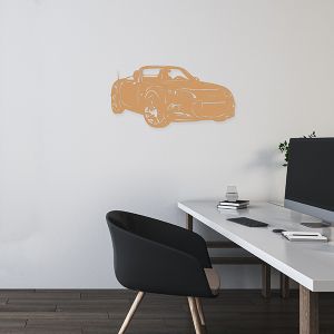 MX5 Décoration murale NCFLFL (70*31cm) Bois