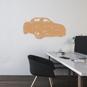 MX5 Décoration murale NCFLFL (89*40cm) Bois