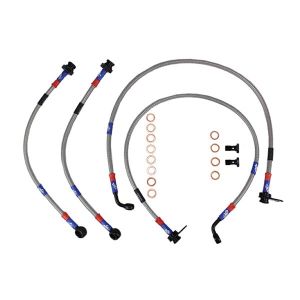 MX5 Jeu de conduites de frein en acier inoxydable