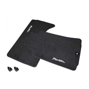Tapis MX5 noir avec logo Roadster blanc