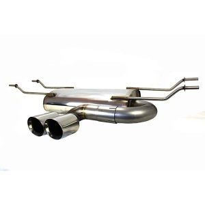 MX5 Double échappement en acier inoxydable avec diffuseur