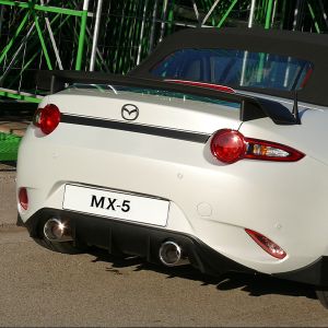 Echappement sport MX5 avec diffuseur noir mat