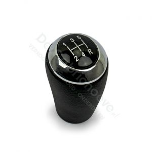 MX5 Gear stick cuir noir avec anneau chromé