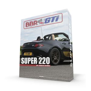 Paquet de BBR Super 220-paquet pour la Mazda MX-5 ND, comprenant des pièces de performance-de haute qualité et des composants de tuning.
