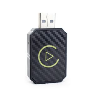 George Napoli wireless CarPlay and Android Car adapter with USB-A and USB-C connection