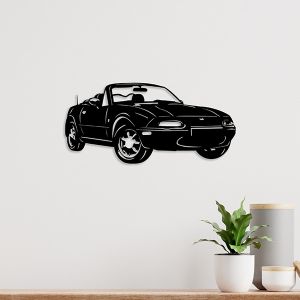 MX5 Décoration murale NA (48*21cm) Noir