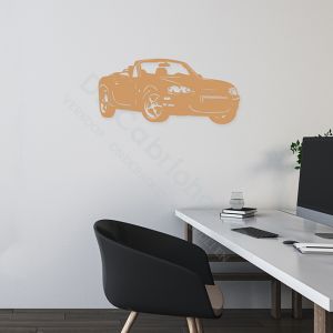 MX5 Décoration murale NB (70*31cm) Bois