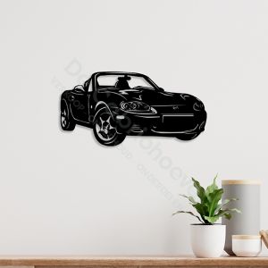 MX5 Décoration murale NBFL (48*21cm) Noir