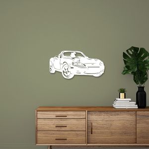 MX5 Décoration murale NBFL (70*31cm) Blanc