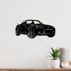 MX5 Décoration murale NC (48*21cm) Noir