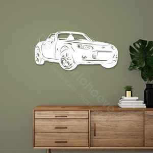 MX5 Décoration murale NC (89*40cm) Blanc