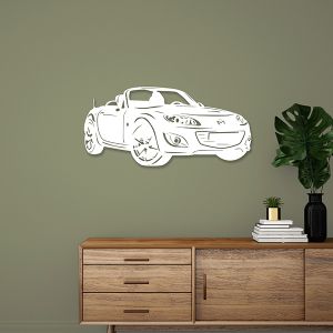MX5 Décoration murale NCFL (89*40cm) Blanc