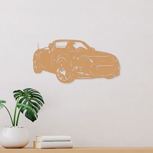 MX5 Décoration murale NCFLFL (48*21cm) Bois