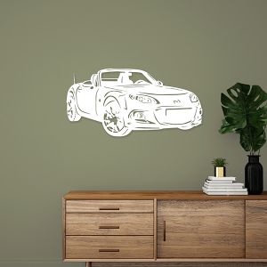 MX5 Décoration murale NCFLFL (89*40cm) Blanc