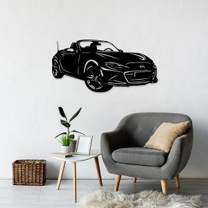 MX5 Décoration murale ND (89*40cm) Noir
