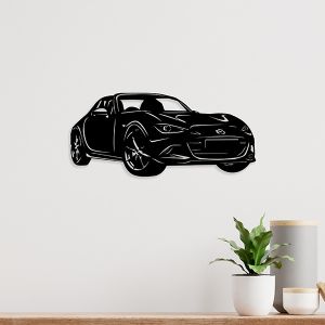 MX5 Décoration murale NDRF (48*21cm) Noir