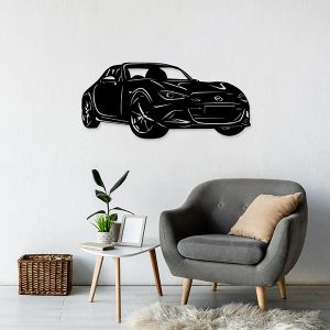 MX5 Décoration murale NDRF (89*40cm) Noir